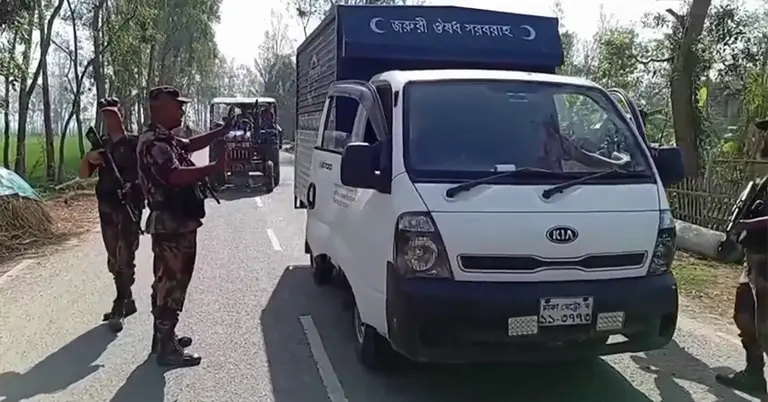 বিজিবির টহল